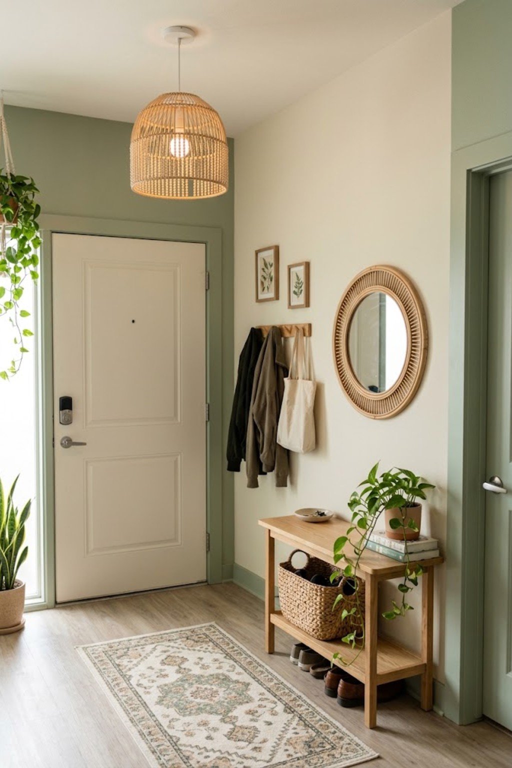 Swap to smart bulbs in a small apartment entryway