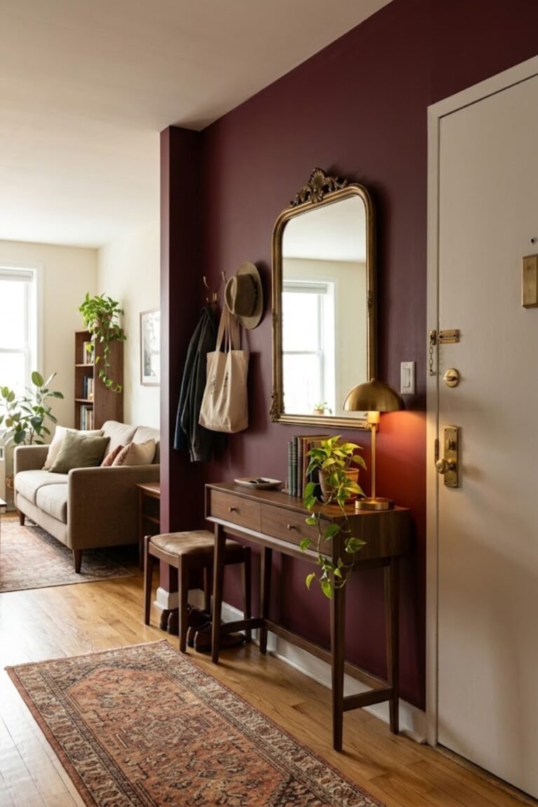 Styled apartment entryway – no entryway ideas